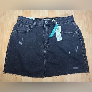 NWT - SWS Denim Co. - Woman’s Distressed Denim Skirt